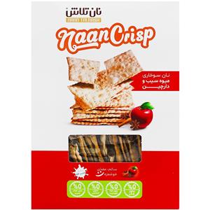 نان سوخاری سیب و دارچین نان تلاش 300 گرمی 