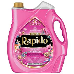 مایع دستشویی صورتی راپیدو 3.75 کیلوگرمی