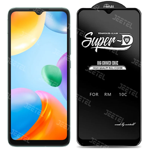 گلس شیشه ای سوپر دی میتوبل Super D مناسب برای گوشی موبایل شیائومی Redmi 10c