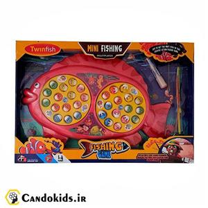 اسباب بازی ماهیگیری موزیکال باتری خور دوبل