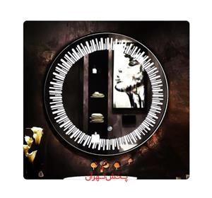 آینه گرد قطر 70سند پلاست نوردار