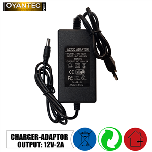 آداپتور سوئیچینگ 12 ولت 2 آمپر بین راهی 