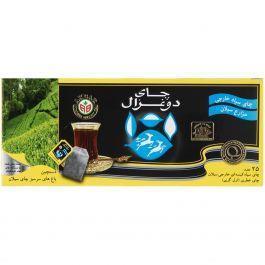 چای کیسه ای دو غزال مدل Earl Grey بسته 25 عددی Do Ghazal Earl Grey Tea Bag Pack of 25