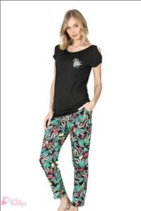 ست تیشرت شلوار زنانه اوزکان مدل 25409