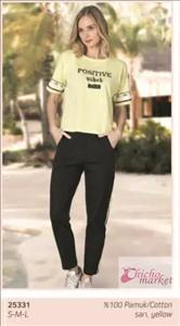 ست تیشرت و شلوار زنانه اوزکان مدل 25331