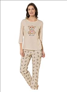 ست تیشرت و شلوار زنانه اوزکان مدل ozkan 23653