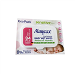 دستمال مرطوب کودک ماکسی کول (Maxycool) بسته 84 عددی فاقد الکل