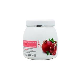 کرم صورت آبرسان و شفاف کننده کلیون مدل  Pomegranate Juice Face Cream حجم 300میلی لیتر