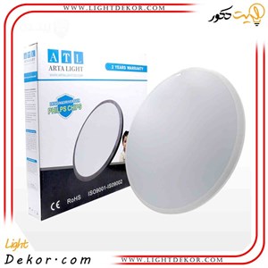 پنل ال ای دی 60 وات سقفی روکار گرد پرشین نور