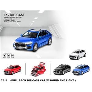 ماکت فلزی آئودی AUDI Q8 مقیاس 1:32 رنگ آبی