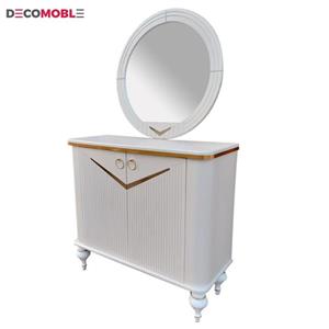 جاکفشی کنسولی با آینه مدل تیک