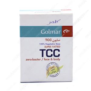 صابون گیاهی تی سی سی گلمر مناسب پوست های چرب و دارای آکنه 100 گرم Golmar TTC Soap For Oily And Acne Skins 100 