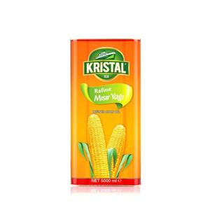 روغن ذرت کریستال حاوی ویتامین E و امگا 3 حجم 5 لیتر