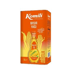 روغن ذرت کومیلی حاوی ویتامین E و امگا 3 حجم 5 لیتر