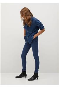 شلوار جین اسکینی زنانه مانگو