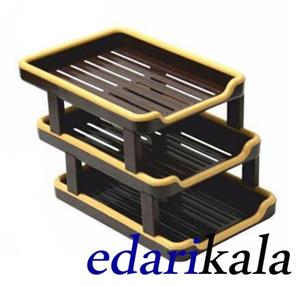 کازیه پلاستیکی سه طبقه 