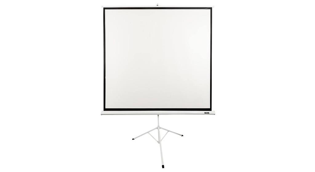 Scope Manual Projector Screen 180 x 180