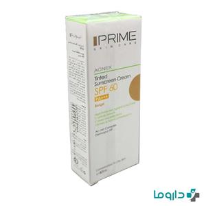 کرم ضد آفتاب بژ پریم مناسب پوست مختلط تا چرب SPF60