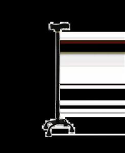 عصا چهار پایه مشکی