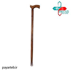 عصا چوبی ایرانی مدل انگشتی دو رنگ