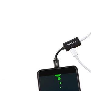 تبدیل هندزفری ایفون تبدیل شارژر و هندزفری اپل مدل ارلدام Lightning Cable 2in1 Earldom AUDIO CONVERTER EARLDOM ET-OT32i