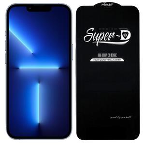 محافظ صفحه نمایش ای اف اس مدل Unique Glass Super-D مناسب برای گوشی موبایل اپل iPhone 13 \\ 13 pro