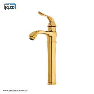 شیرروشویی پایه بلند barsa مدل بامبو طلایی