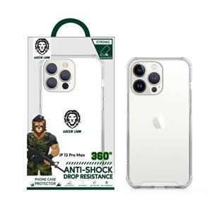 قاب گوشی شفاف مدل Green Anti-Shock برای گوشی iphone13 promax