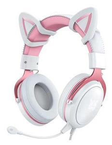 هدست گیمینگ باسیم اونیکوما مدل X10 White Pink