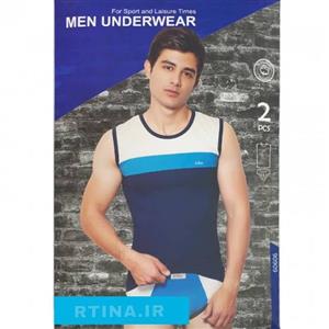 ست شورت و زیرپوش مردانه (تیشرت حلقه ای  شورت اسلیپ)