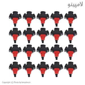 سه راهی برق صنعتی ارت دار کرال پارت الکتریک بسته 20 عددی