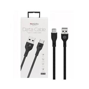 کابل Type C یسیدو YESIDO CA-T4 طول 1.2 متر 2.4 آمپر