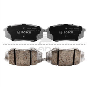 لنت ترمز جلو دیسکی بوش مخصوص خودرو هیوندای توسان مدل 2010 و 2011 Bosch Brake Pads