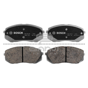 لنت ترمز جلو دیسکی بوش مخصوص خودرو هیوندای توسان مدل 2011 تا 2015 Bosch Brake Pads