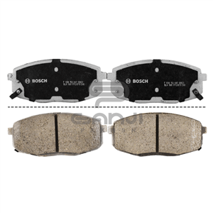 لنت ترمز جلو دیسکی بوش مخصوص خودرو هیوندای سوناتا YF مدل 2011 تا 2014 Bosch Brake Pads 