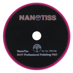 پد پولیش اسفنجی بسیار زبر 155 میلی متری نانوتیس مخصوص دستگاه پولیش Rotary چرخشی NanoTiss Rotary Polishing Pad