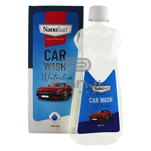 اسپری کارواش بدون اب نانوسان تمیز کننده براق بدنه خودرو NanoSun Waterless Carwash 