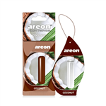 خوشبوکننده آویز مخصوص خودرو آرئون 5 میلی لیتر Areon مدل Liquid با رایحه Coconut