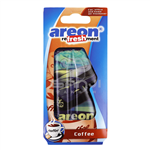 خوشبوکننده آویز مخصوص خودرو آرئون Areon مدل Liquid با رایحه Coffee