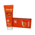 کرم ضد آفتاب دلبان 30SPF حجم 50 میلی لیتر 