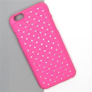 قاب ایفون 6/6s پشت طلقی نگین دار