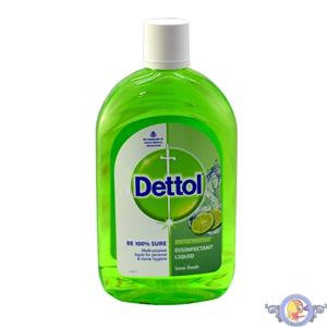 مایع ضدعفونی کننده dettol lime fresh 500ml