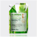 ژل آبرسان و مرطوب کننده آلوئه ورا فارم استی مدل  Farm Stay Aloevera Moisture Soothing Gel