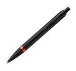 خودکار پارکر آی ام مشکی مات فلیم نارنجی Parker IM Black Flame Orange Vibrant Rings Ballpoint Pen