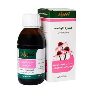 محلول خوراکی عصاره اکیناسه زردبند 120 میلی لیتر تقویت سیستم ایمنی بدن Echinacea Herbal Oral Liquid 