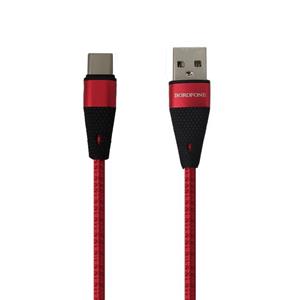 کابل USB به Type-c بروفون مدل BU10 طول 1.2 متر