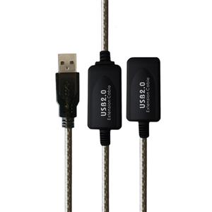 کابل افزایش طول USB یو اس بی ۱۵ متری 