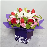باکس گل لاله و گل میخک (دبی و امارات)