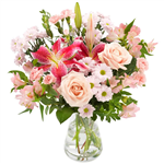 دسته گل Pink florist surprise  (ارسال گل به دانمارک)