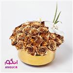 باکس گل طلایی (ارسال گل به کویت)